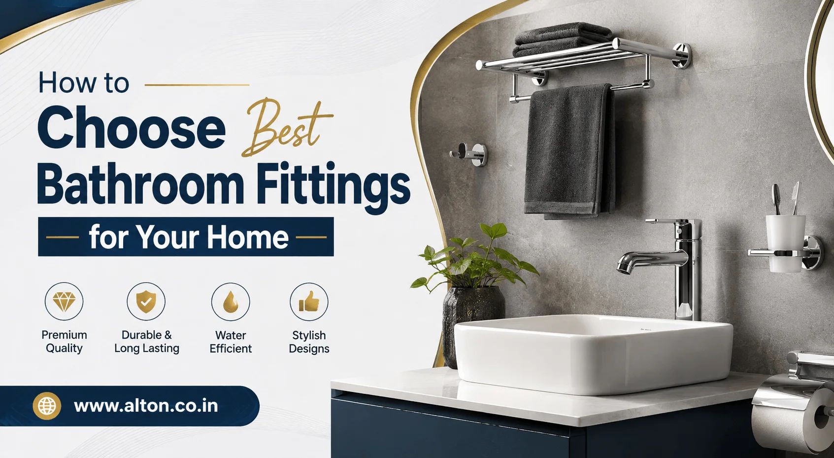 How to Choose Best Bathroom Fittings for Your Home